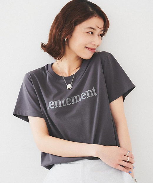 プリントジャージTシャツ(2002433673) | UNTITLED プリントジャージTシャツ(2002433673) | UNTITLED