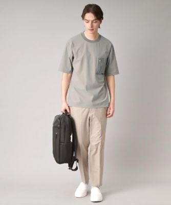 【接触冷感】ハイストレッチ　トリコットポケットＴシャツ（２００２４３３７０８）
