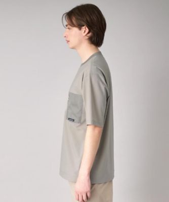 【接触冷感】ハイストレッチ　トリコットポケットＴシャツ（２００２４３３７０８）