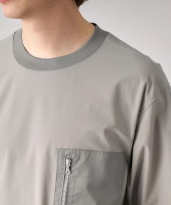 【接触冷感】ハイストレッチ　トリコットポケットＴシャツ（２００２４３３７０８）