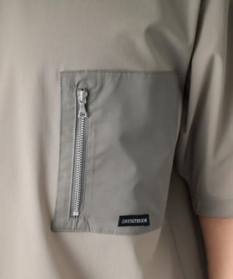 【接触冷感】ハイストレッチ　トリコットポケットＴシャツ（２００２４３３７０８）