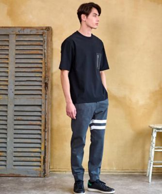 【接触冷感】ハイストレッチ　トリコットポケットＴシャツ（２００２４３３７０８）