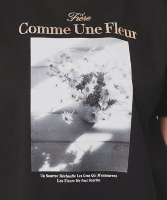 箔プリントショート丈Ｔシャツ【ＵＶ／接触冷感／洗濯機洗い可】（２００２４３３８０７）