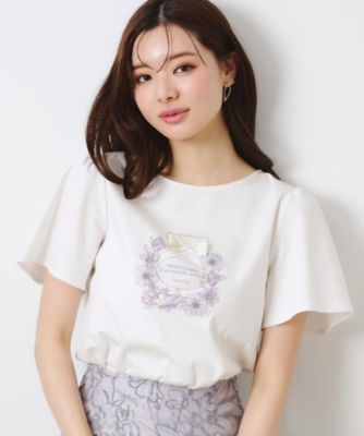 【接触冷感・ＵＶカット】パフュームプリントＴシャツ（２００２４３４０８４）