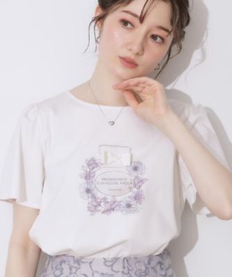 【接触冷感・ＵＶカット】パフュームプリントＴシャツ（２００２４３４０８４）