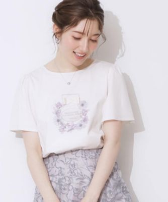 【接触冷感・ＵＶカット】パフュームプリントＴシャツ（２００２４３４０８４）