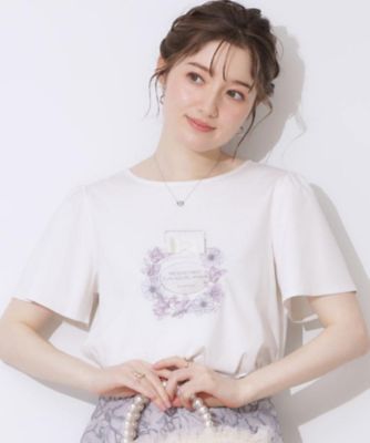 【接触冷感・ＵＶカット】パフュームプリントＴシャツ（２００２４３４０８４）