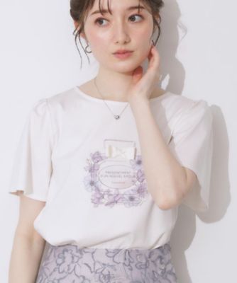 【接触冷感・ＵＶカット】パフュームプリントＴシャツ（２００２４３４０８４）