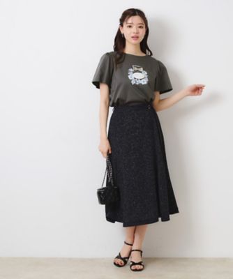 【接触冷感・ＵＶカット】パフュームプリントＴシャツ（２００２４３４０８４）