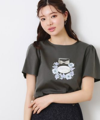 【接触冷感・ＵＶカット】パフュームプリントＴシャツ（２００２４３４０８４）