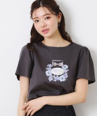 【接触冷感・ＵＶカット】パフュームプリントＴシャツ（２００２４３４０８４）