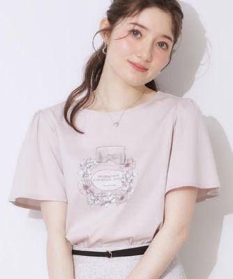 【接触冷感・ＵＶカット】パフュームプリントＴシャツ（２００２４３４０８４）