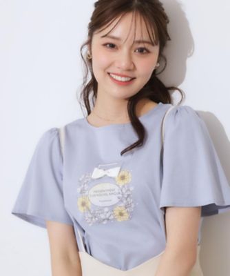 【接触冷感・ＵＶカット】パフュームプリントＴシャツ（２００２４３４０８４）