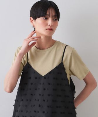 ラメベーシックＴシャツ【洗濯機洗い可】（２００２４３４１５５）
