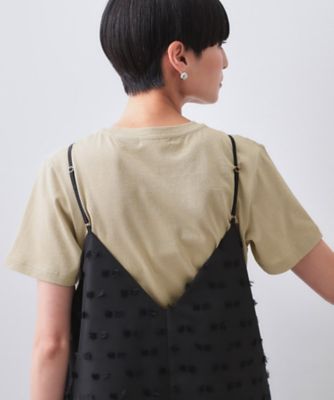 ラメベーシックＴシャツ【洗濯機洗い可】（２００２４３４１５５）