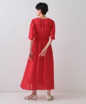 【Lauren Ralph Lauren】Vネック フィット＆フレア ワンピース Lauren Ralph Lauren Womens Ponte Fit-and-Flare Dress