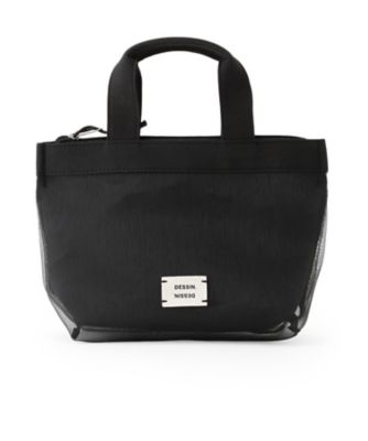 MUTA BLACK TOTEBAG MINI ネオプレーン素材　メッシュ 美品✨️MUTA BLACK TOTEBAG MINI ネオプレーン素材 メッシュ
