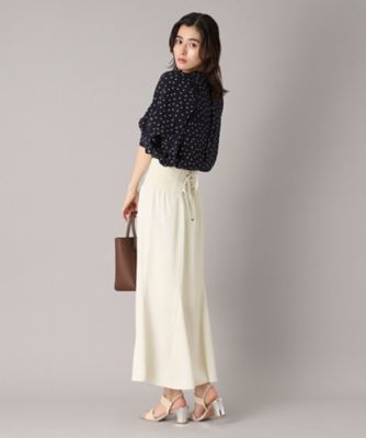 大人百花春号掲載 モデル美香さん着用】バックストラップ