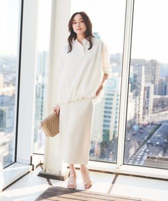 【新作2023SS】yori ヘムバルーンブラウス ánuans 2026 spring collection 】 ・ボリュームバルーンブラウス