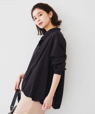 【SALE】UNTITLED (Women)/アンタイトル【朝比奈 彩×Oggi×UNTITLED スペシャルコラボ】バルーンヘムブラウス(2002434510) クロ019 トップス【三越伊勢丹/公式】