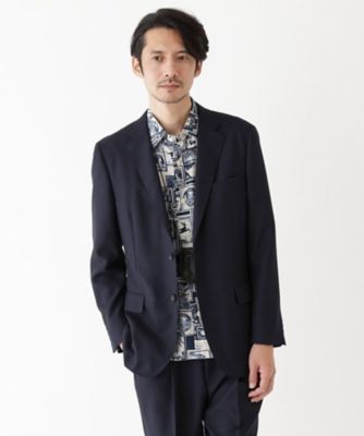 TAKEO KIKUCHI (Men)/タケオキクチ【THE FLAGSHIP】メッシュ ジャケット(2002434565) アオ094 コート・ジャケット【三越伊勢丹/公式】