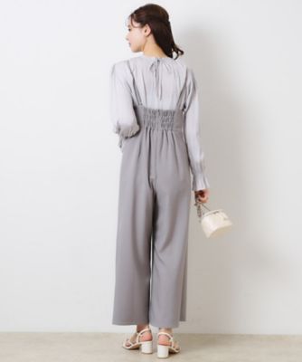 COHINA リボン付きキャミサロペット　美品 リボン付きキャミサロペット-short & regular | 小柄・低身長