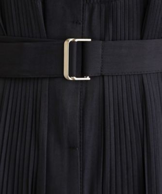 贅沢プリーツが華やかなシャンブレープリーツワンピース（２００２４３４６６５）