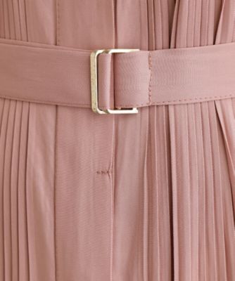 贅沢プリーツが華やかなシャンブレープリーツワンピース（２００２４３４６６５）