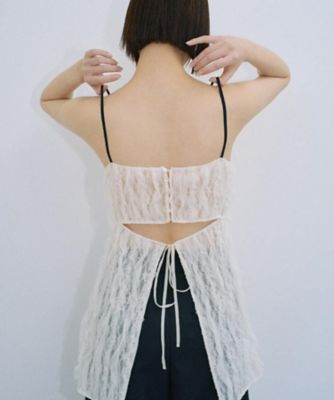 ＜CODE A (Women)＞ｆｒｉｌ　ｌａｃｅ　ａｐｒｏｎ　ｂｌｏｕｓｅ（２００２４３５２１７）