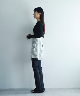 ｆｒｉｌ　ｌａｃｅ　ａｐｒｏｎ　ｂｌｏｕｓｅ（２００２４３５２１７）