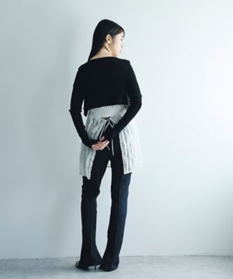ｆｒｉｌ　ｌａｃｅ　ａｐｒｏｎ　ｂｌｏｕｓｅ（２００２４３５２１７）