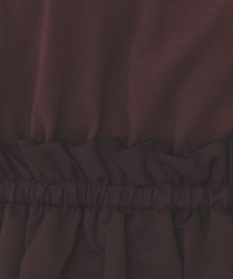 ドッキングフレアワンピース【洗濯機洗い可】（２００２４３５３０９）