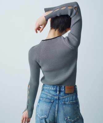 ｈｏｌｅ　ｓｌｅｅｖｅ　ｋｎｉｔ（２００２４３５３１９）