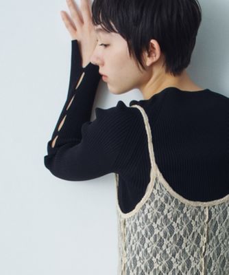 ｈｏｌｅ　ｓｌｅｅｖｅ　ｋｎｉｔ（２００２４３５３１９）