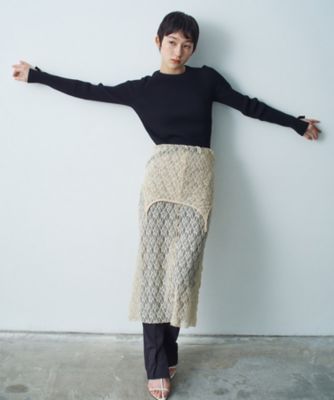 ｈｏｌｅ　ｓｌｅｅｖｅ　ｋｎｉｔ（２００２４３５３１９）
