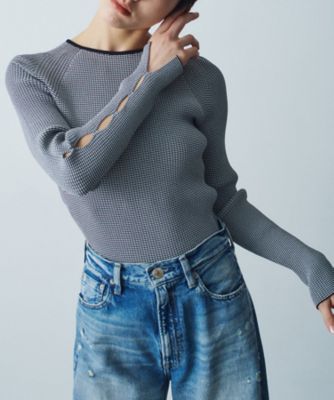 ｈｏｌｅ　ｓｌｅｅｖｅ　ｋｎｉｔ（２００２４３５３１９）