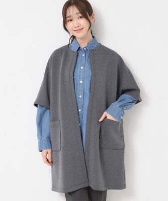 シビラ Sybilla フェレット100% ロングケープマントカーデ シビラ Sybilla フェレット100% ロングケープマントカーデ