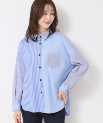 美品 クリスチャン ワイナンツ ストライプ オーバーサイズ シャツ コットン 美品 クリスチャン ワイナンツ ストライプ オーバーサイズ