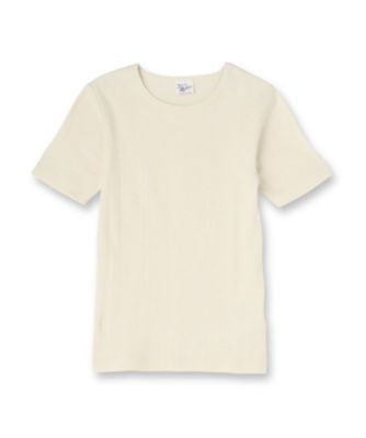 DRESSTERIOR (Women)/ドレステリア Robert.P.Miller(ロベルト・ピー・ミラー)パネルリブクルーネックTシャツ(2002435877)