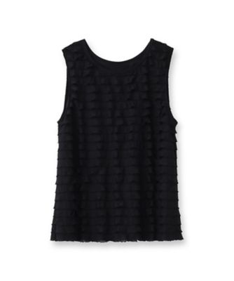 ＜DRESSTERIOR (Women)＞ｐｒｏｖｏｋｅ（プロヴォーク）【別注】　フリフリ　タンクトップ（２００２４３５９５３）