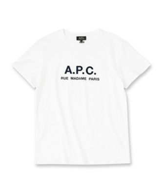 ＜DRESSTERIOR (Men) ＞Ａ．Ｐ．Ｃ．（アーペーセー）Ｔ－ＳＨＩＲＴ　ＲＵＥ　ＭＡＤＡＭＥ　Ｈ－ＪＥＲＳＥＹ｜Ｔシャツ（２００２４３６３１５）