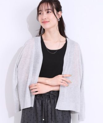 ＜SHOO LA RUE (Women)＞ナチュラル感が上品　サッと羽織れるカーディガン（２００２４３６６３６）