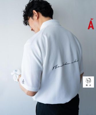 ADABAT STREAM(Women/Men)/アダバット ストリーム 撥水加工 櫻井貴史コラボ STREAMポロシャツ(2002436979)