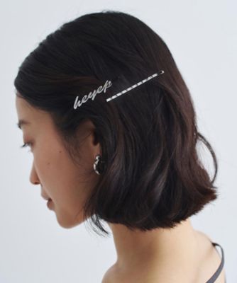 ｈｅｙｅｐ｜Ｌｏｇｏ　＆　Ｒｈｉｎｅｓｔｏｎｅ　Ｈａｉｒ　Ｐｉｎｓ　－　４　Ｐｉｅｃｅ　Ｓｅｔ（２００２４３７４１７）