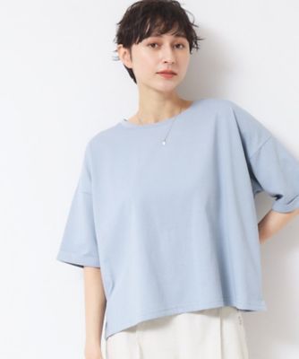 【二の腕カバー・接触冷感】ロールアップスリーブＴシャツ（ＸＳ～Ｌ）（２００２４３７７０５）