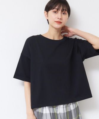 【二の腕カバー・接触冷感】ロールアップスリーブＴシャツ（ＸＳ～Ｌ）（２００２４３７７０５）