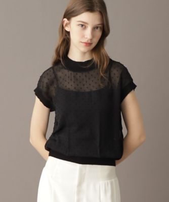 ドレステリア【夏清涼‼】ブラックリネンノーカラーシャツ M 美品 s/s ドレステリア【夏清涼‼】ブラックリネンノーカラーシャツ M 美品