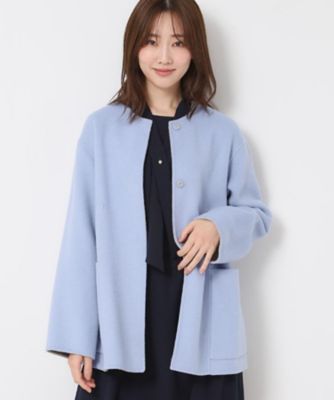 M～4Lサイズ／リバーシブル】ジーロンラムリバーコート