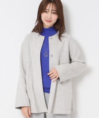 ＜CORDIER (Women)＞【Ｍ～４Ｌサイズ／リバーシブル】ジーロンラムリバーコート（２００２４３７７６３）