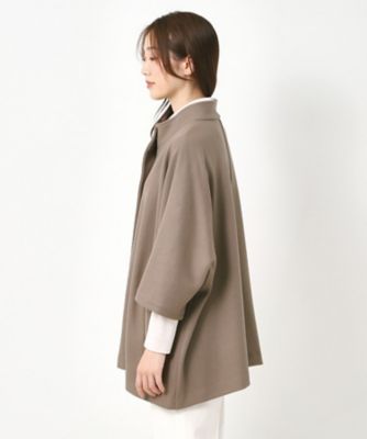 ジャケット・アウター Cecilie Telle Round Long Poncho Cecilie Telle